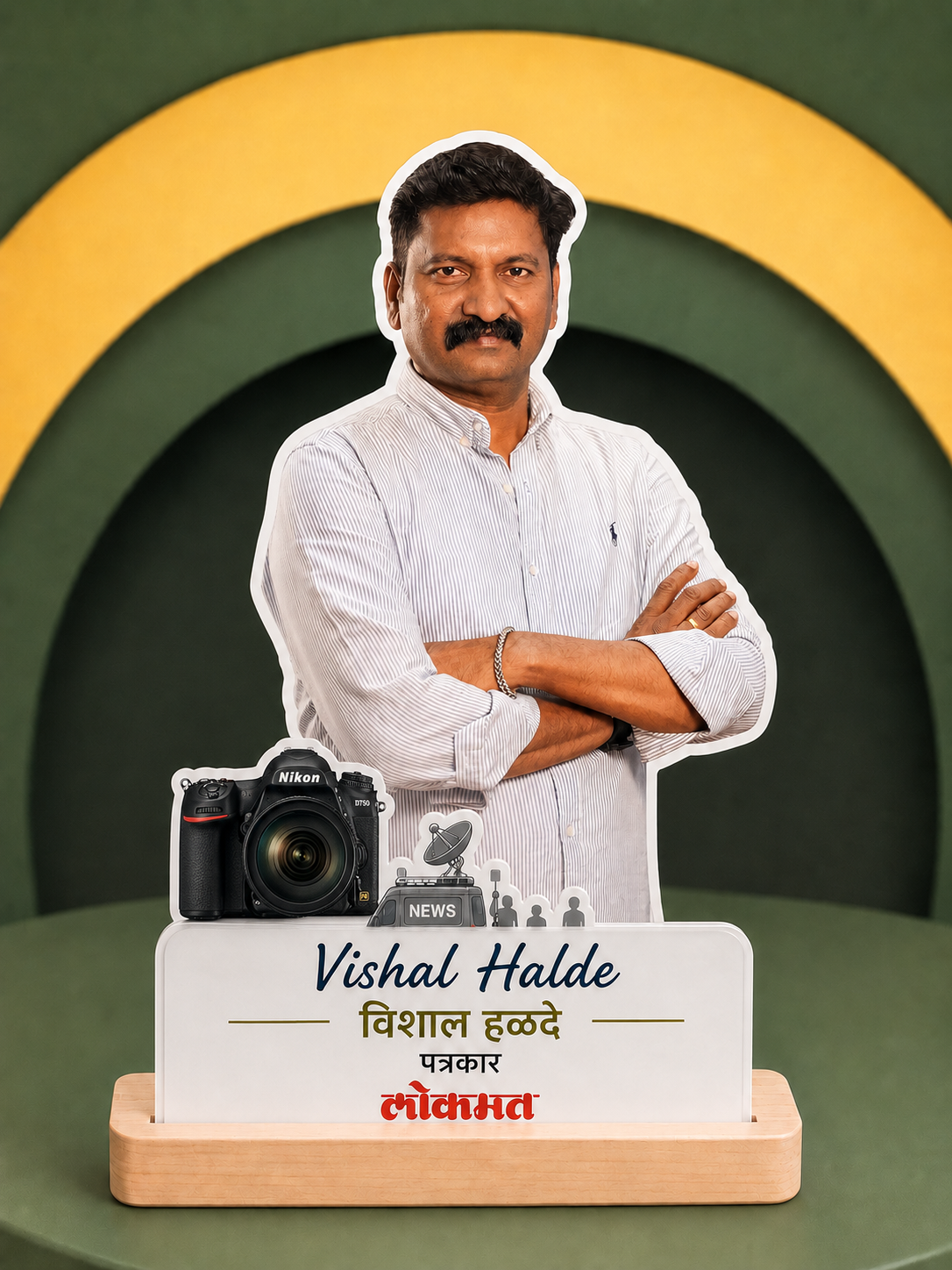 Vishal Dada Custom Caricature - Style II